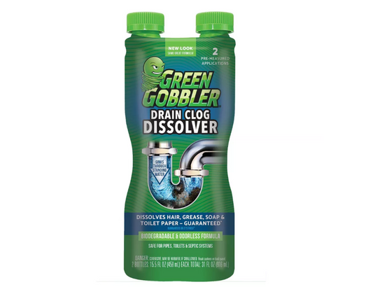 Green Gobbler Drain Clog Dissolver - 31oz