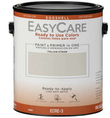 EasyCare Interior Paint & Primer  Eggshell, Italian Straw, 1-Gallon