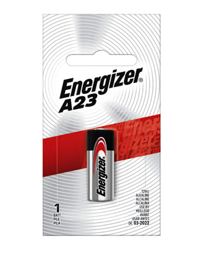 Energizer Miniature A23 Alkaline Battery 1-Pk