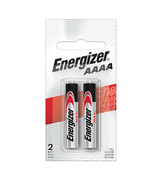 Energizer Miniature AAAA Batteries, 2 Pack