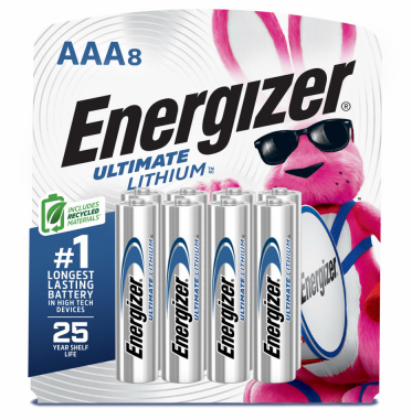 Energizer Ultimate Lithium (Triple A) Batteries, 8 Pack