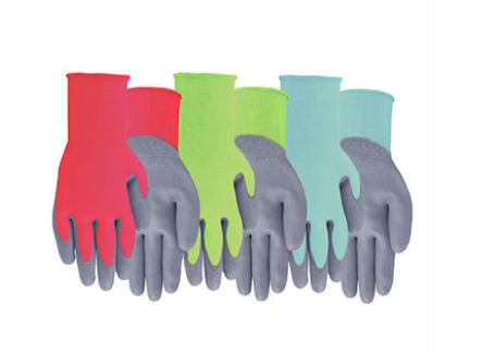 Midwest Gloves Grip Gloves Dipped Assorted.