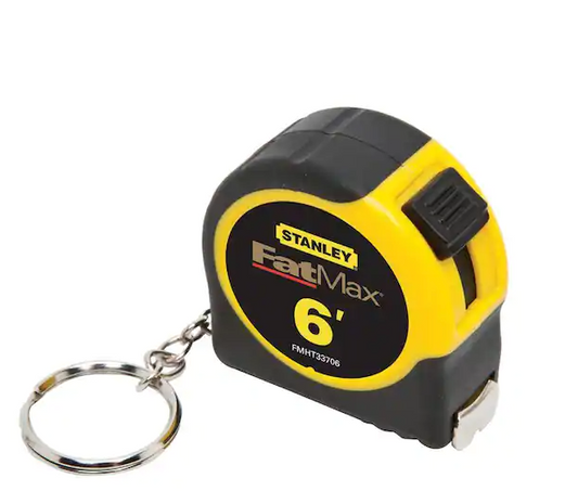 FATMAX 6 ft. x 1/2 in. Keychain Pocket Tape Measure