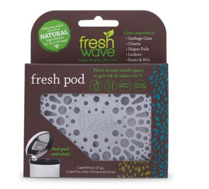 FRESH WAVE Air Freshener Pod With Case, Adhesive