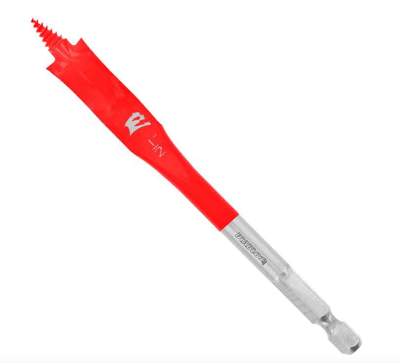 Diablo Tools 1/2" x 4" SPEEDemon Spade Bit