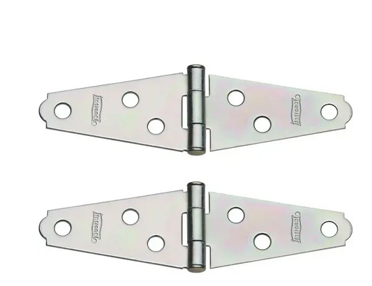 National Hardware Light Duty Strap Hinges 2 Inch (2 Pack)