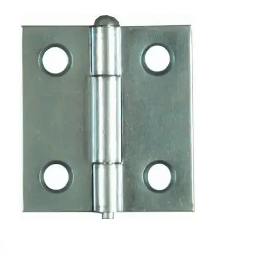 National Hardware Removable  Pin Hinges 1-1/2 By 1-7/16 Inch (2 Pack)