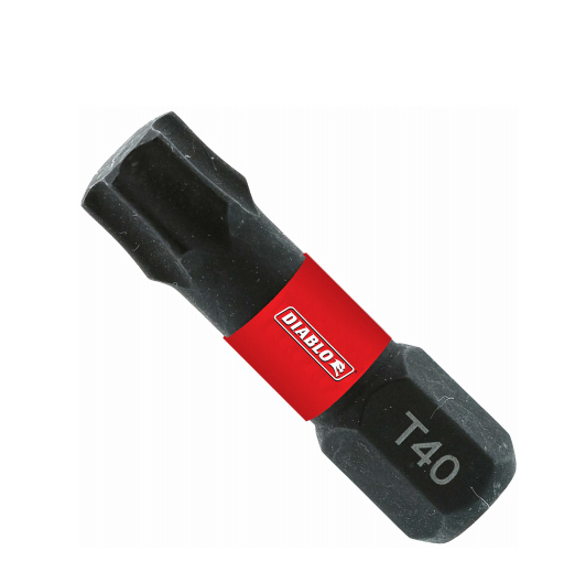 Diablo 1 in. #40 Torx Drive Bits (5-Pack)