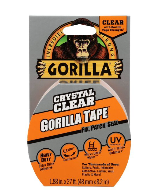 GORILLA CRYSTAL CLEAR 9YD