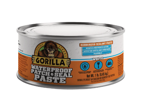 Gorilla 1 Lb. White Waterproof Patch & Seal Paste