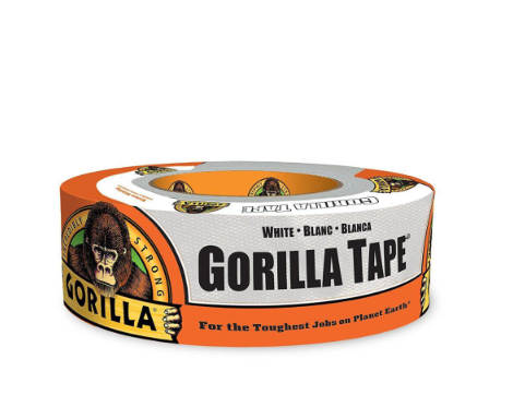 Gorilla Glue  Length Multi-Purpose White Duct Tape