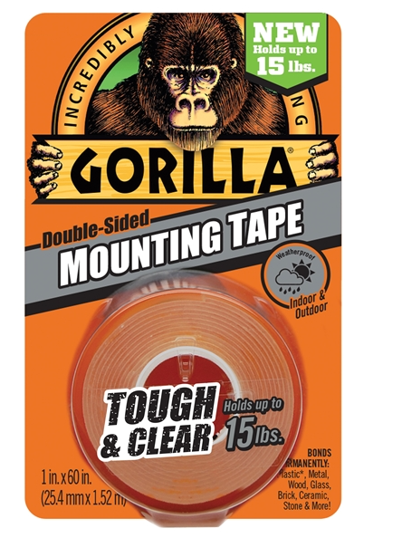 GORILLA CLEAR MOUNTING TAPE