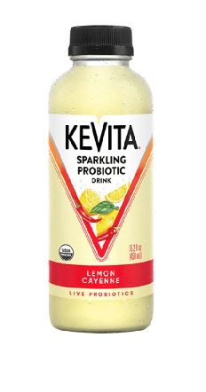 KeVita Sparkling Probiotic Drink, Lemon Cayenne, 15.2 fl. oz.