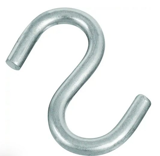 National Hardware Heavy Open S Hook 1-1/2 Inch Stainless Steel