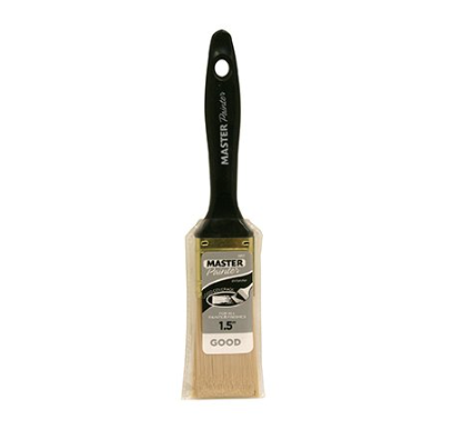 Master Painter Good  Flat Paint Brush , 1-1/2 In.