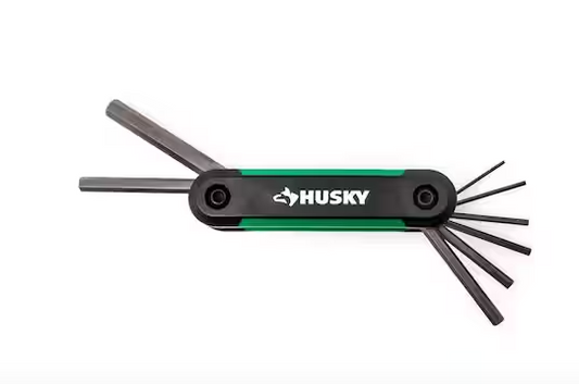 Husky  Folding Hex Set, Metric (8-Piece)