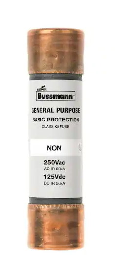 Bussman 20 Amp Brass Cartridge Fuses (2-Pack)