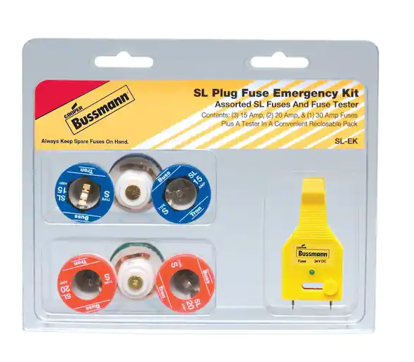 Bussmann SL Style Plug Fuse Emergency Kit