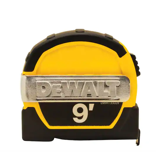 Dewalt 9 ft. x 1/2 in. Pocket Tape Measure with Magnetic Back