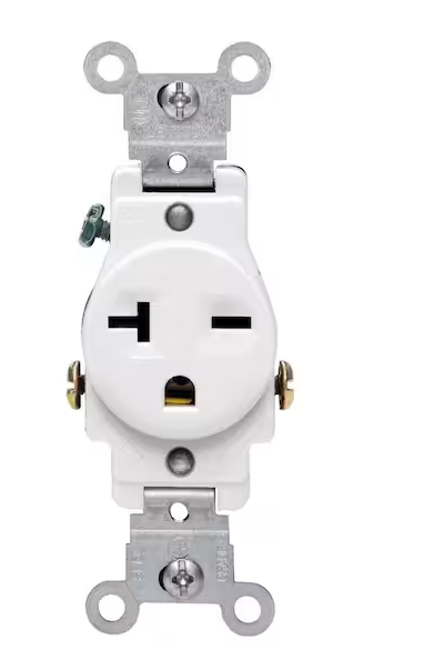 Leviton 20A-250V Single Outlet