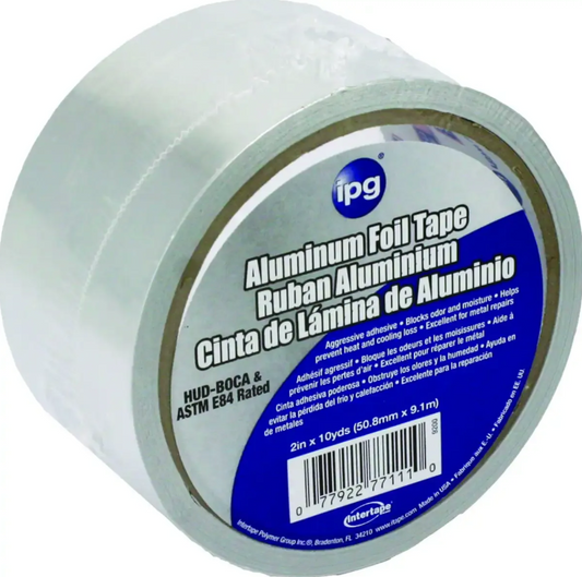 IPG Aluminum  Foil Tape UL723 1.88in x 10yd