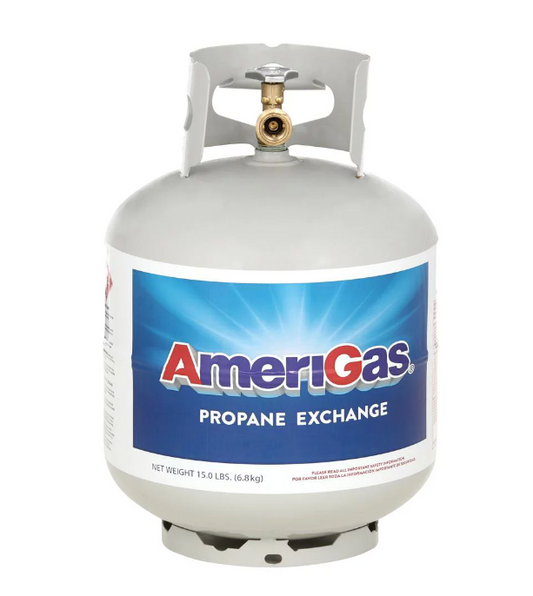 Amerigas Propane gas tank 15lb