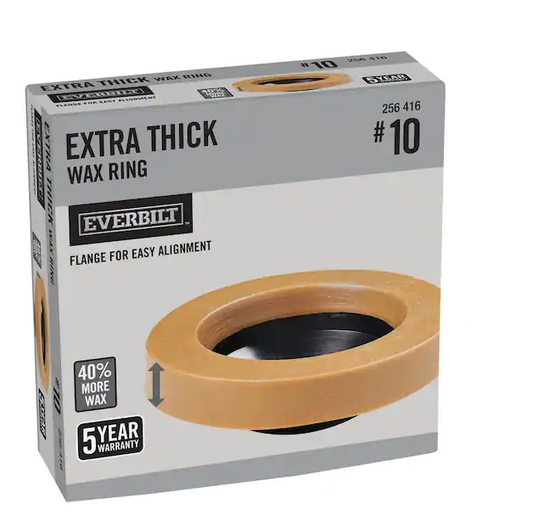 Everbilt Extra Thick Toilet Wax Ring #10