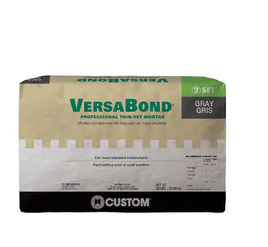 VersaBond 50 lb. Gray Fast-Setting Professional Thinset Mortar