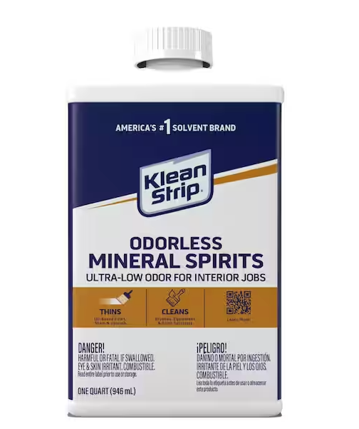 Klean Strip 32 oz. Mineral Spirits Combustible Paint Solvent