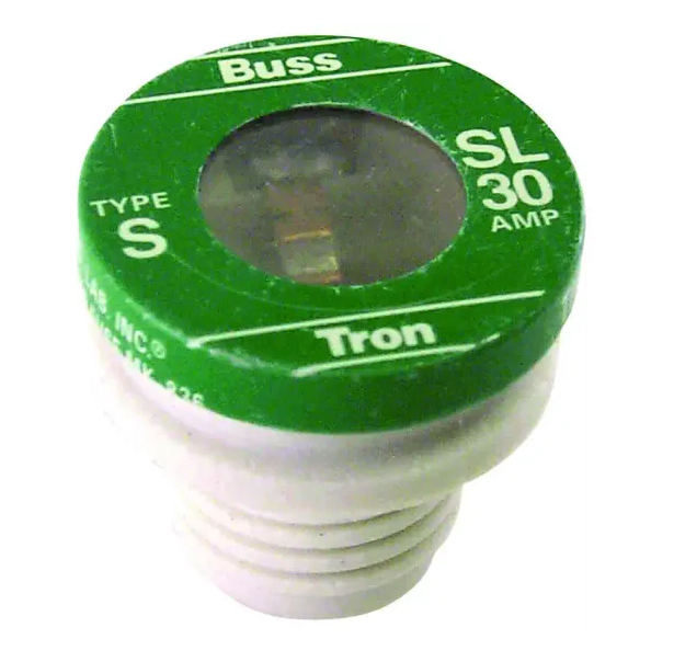 Cooper Bussmann SL30  Plug Fuse SL 30 Amp 4 Pack