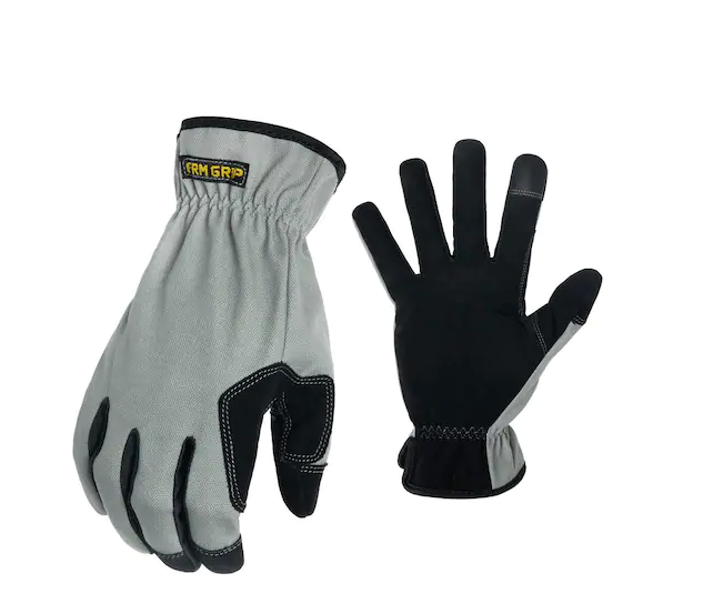 FIRM GRIP Large Duck Canvas Utility Glove