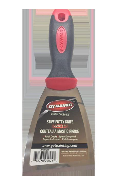 Dynamic 3 in. Stiff putty knife