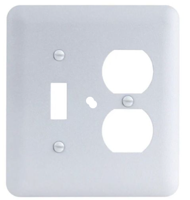 2-Gang 1-Tog/1-Duplex Wall Plate