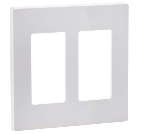 2-Gang Deco/Rckr Wall Plate