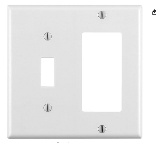 2-Gang/1-Toggle/Deco Rckr Wall Plate