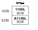 1145L Key blank