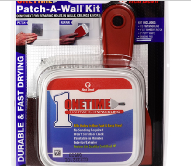 Red Devil ONETIME Patch-A-Wall Kit 1/2 Pint