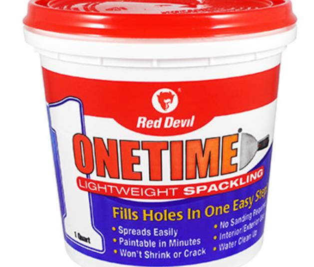 Red Devil Onetime® Spackling Lightweight 1 Quart Tub