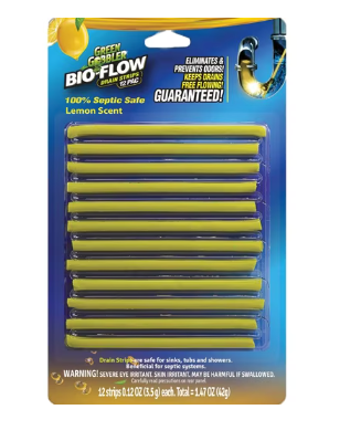 Green Gobbler Lemon Flow Drain Strips