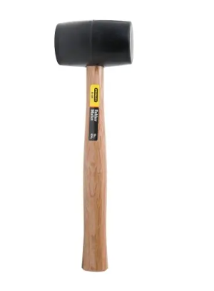 Stanley Rubber Mallett w/ Hardwood Handle, 16 oz Head