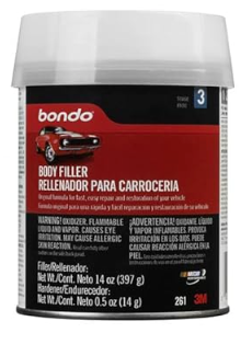 Bondo 3M 1 pt Lightweight Body Filler