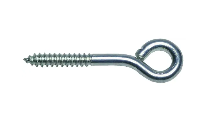 Lag Screw Eye Zinc 1/4 x 3-3/4-in.