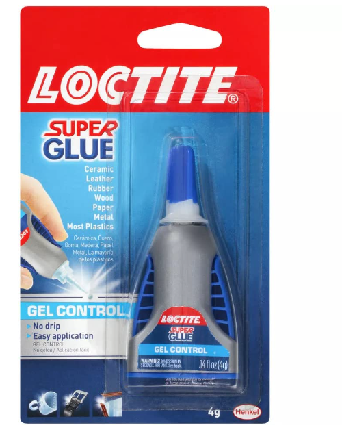 Loctite Super Glue Control Gel, 4-Gram