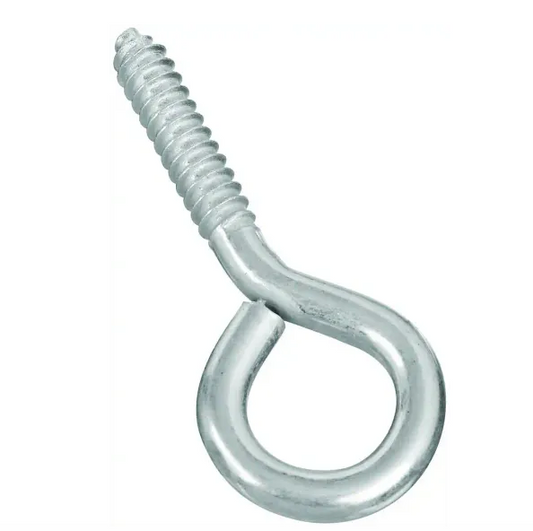 Screw Eye Large Zinc-Plated 3-7/8-in