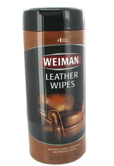 Weiman Leather Wipes 30 Count Package