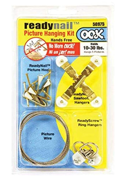 OOK ReadyNail Picture Hanging Kit (10lb-30lb)