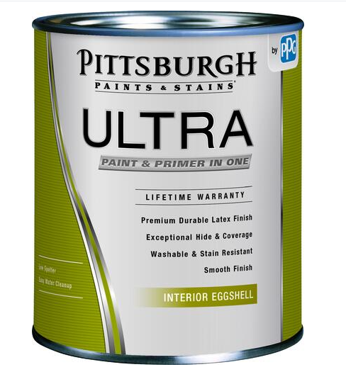 Pittsburgh Paints  Ultra Interior Eggshell Paint & Primer White Base - 1 qt