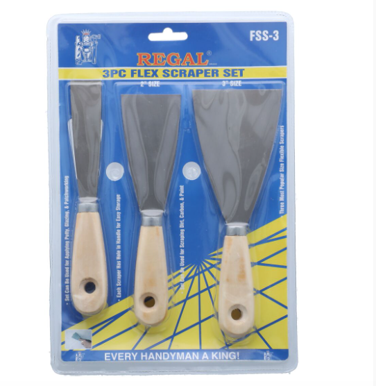 Regal 3-Piece Flex Scraper Set