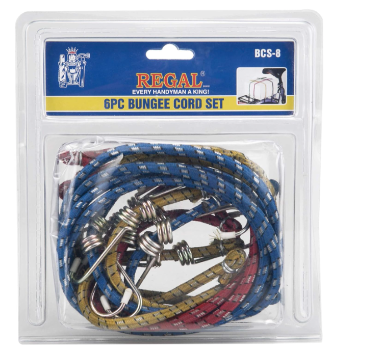 Regal Blue Bungee Cord Set