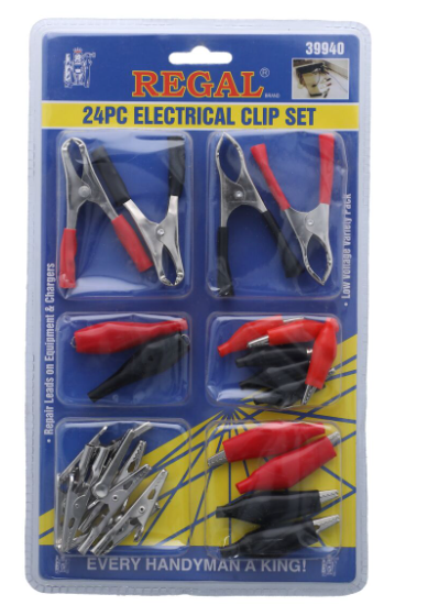 Regal 24-Piece Electrical Clip Set